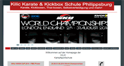 Desktop Screenshot of kilickarate.com